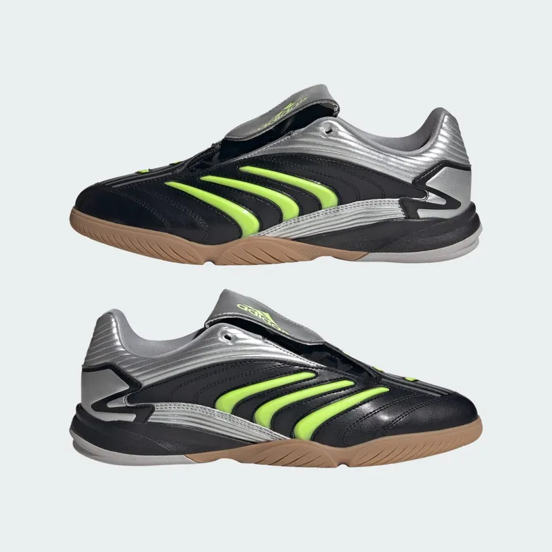 Adidas Predator Sala Core Black / Signal Green / Silver Metallic (JQ3917)