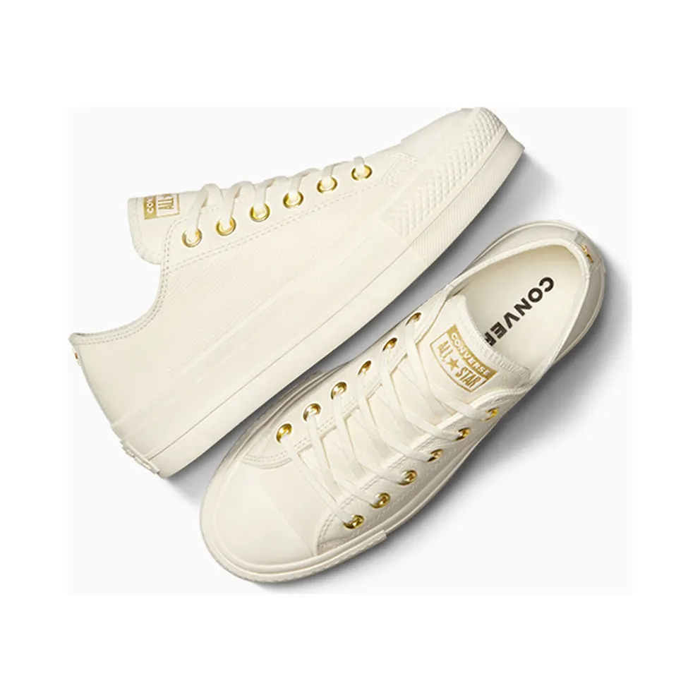 Converse Chuck Taylor All Star Lift Platform Golden Hits Egret/Egret/Gold (A12765C)