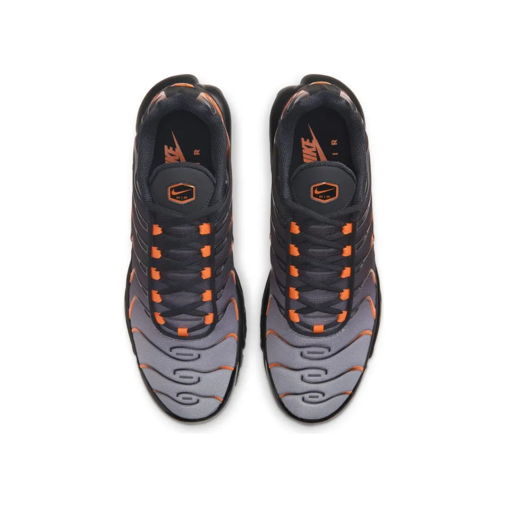 Nike Air Max Plus “Black / Team Orange / Iron Grey” (DD7111-002)