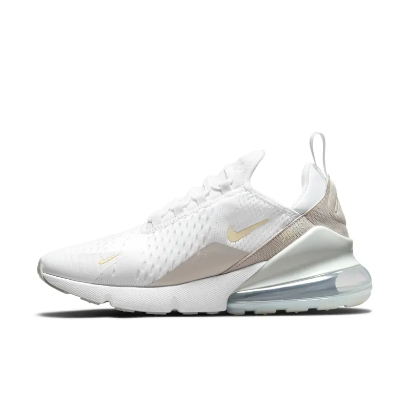 Nike Air Max 270 Essential “White / Grey Haze / Light Bone / Cashmere” (DN5461-100)