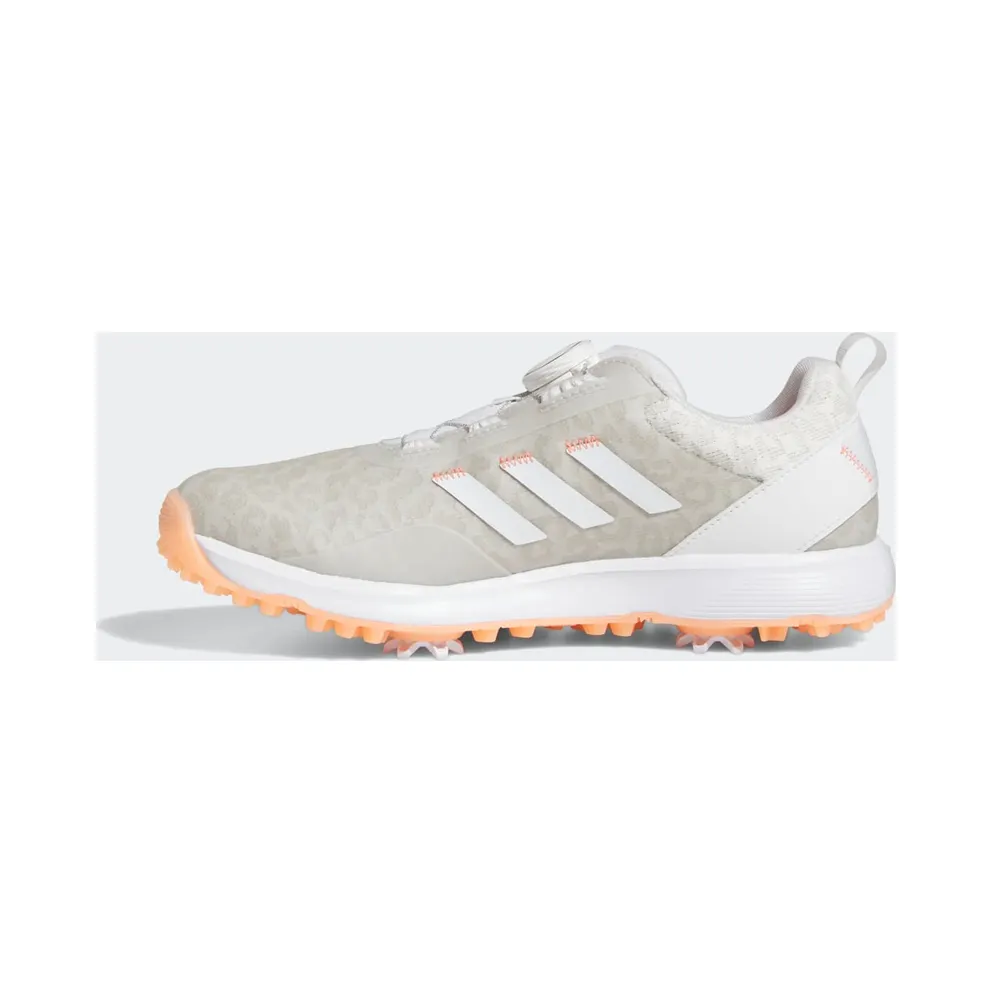 adidas S2G BOA Spiked Golf Cloud White Coral Fusion (GV9434)