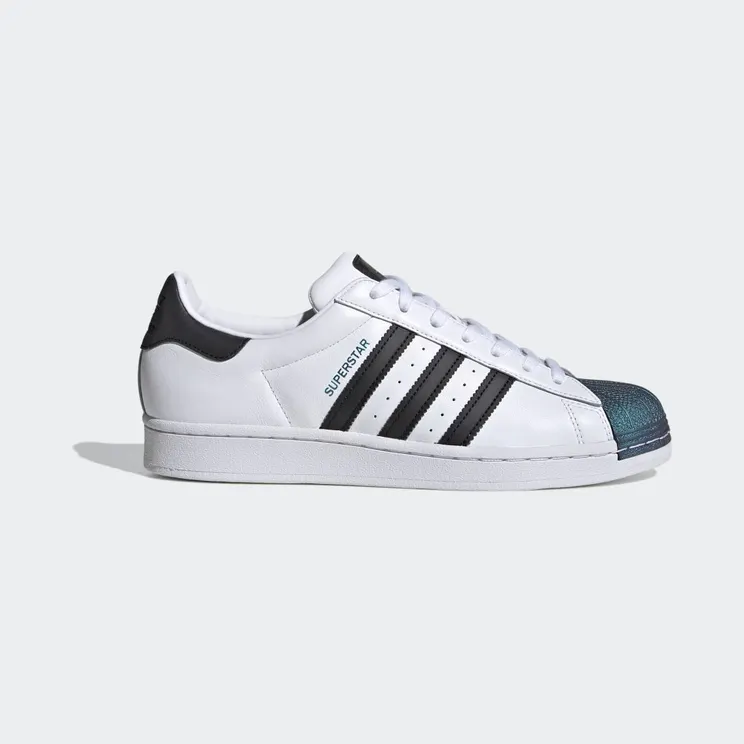 Adidas Superstar White Black Blue (FW6387)