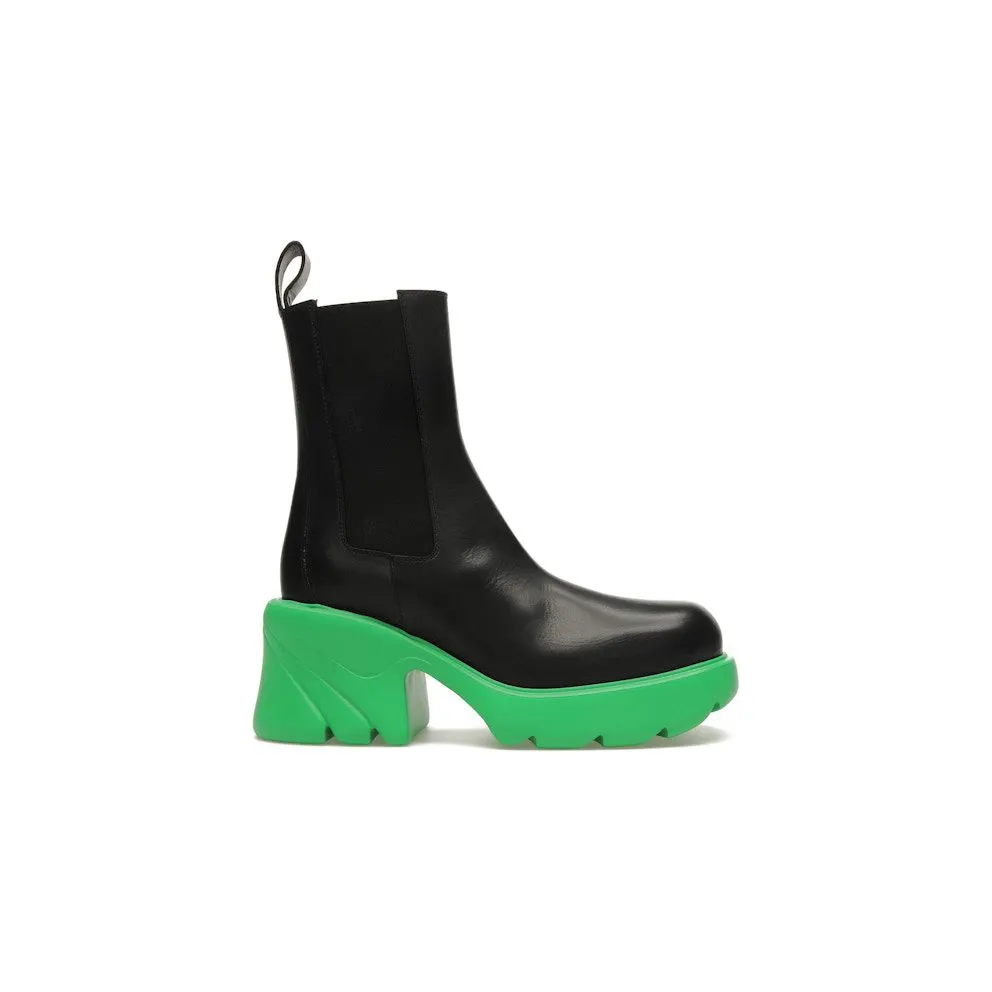 Bottega Veneta Flash Boots Black Grass (667148VBS501476)