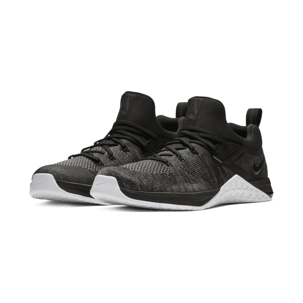 Nike Metcon Flyknit 3 Black Matte Silver Black/Black-White-Matte Silver (AQ8022-001)