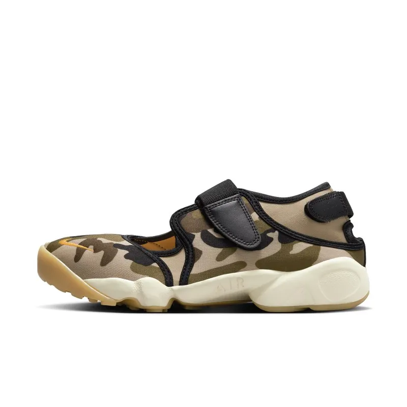 Nike Air Rift Hemp/Black/Olive Flak/Vivid Orange (FJ5447-200)
