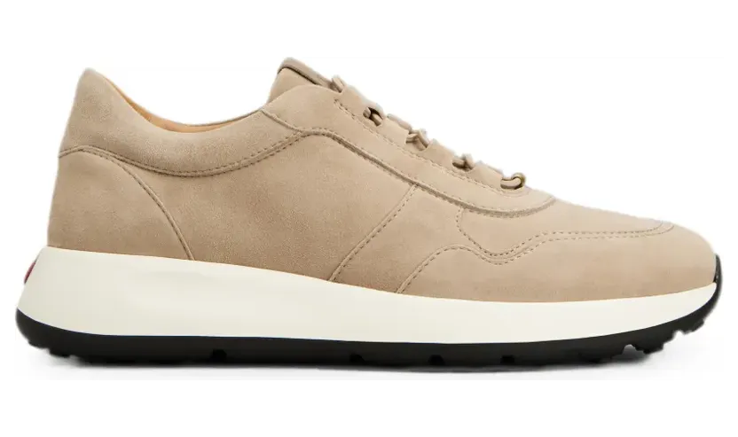 Tod’s Red Dot Sneakers aus Veloursleder – Nude (XXW79K0IP50J17)