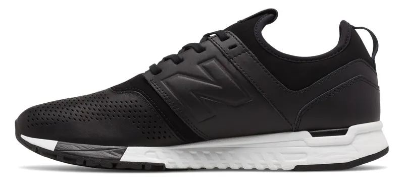 New Balance 247 Leather Black Black (MRL247VE)