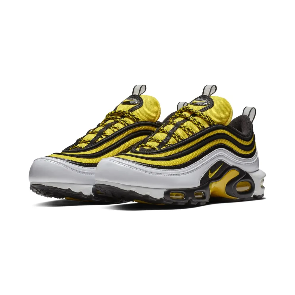 Nike Air Max Plus 97 Frequency Pack White/Tour Yellow-Black (AV7936-100)