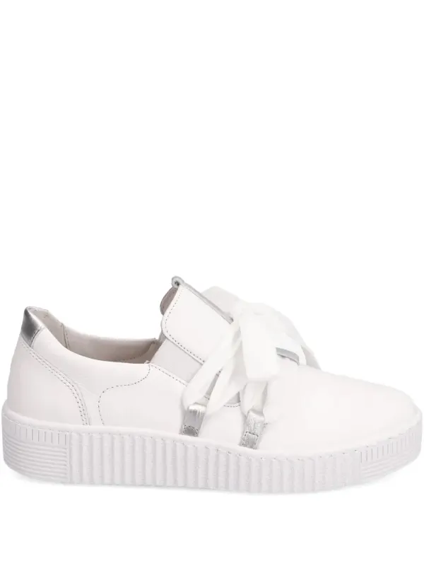 GABOR Sneakers with plateauzool – White (333321)