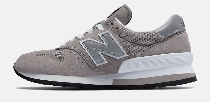 New Balance 995 MiUSA Grey Silver (M995GR)