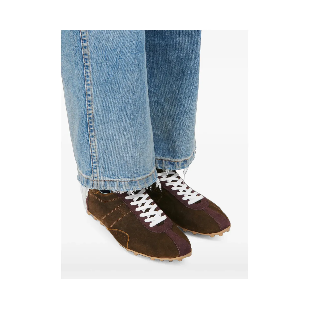 Maison Margiela Sprinters Panelled Leather “Brown” (P7857 S97WS0104 H0091) (3)