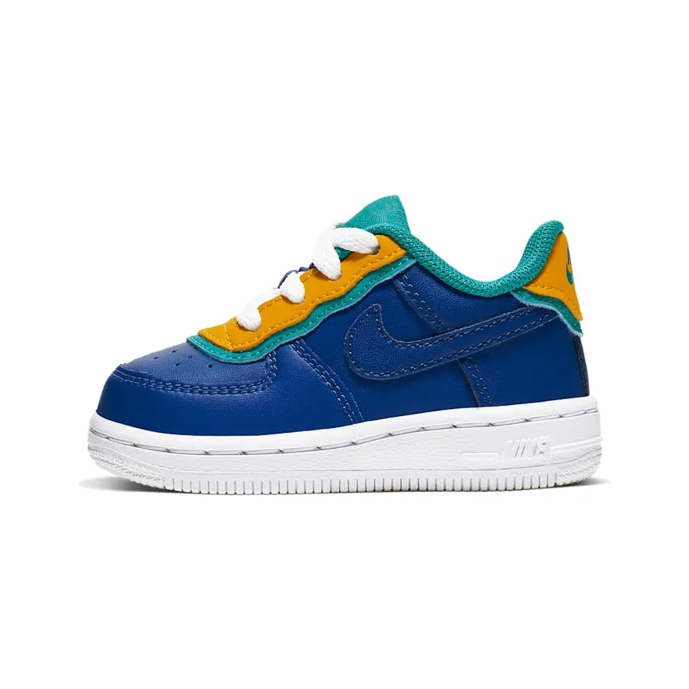 Nike Force 1 LV8 1 DBL Indigo Force Canyon Gold (BV1086-400)