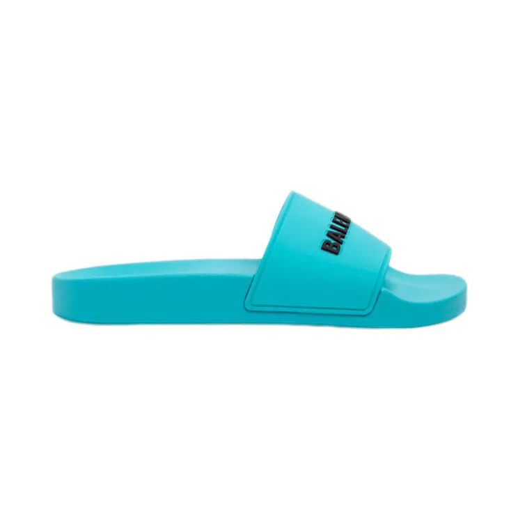 Balenciaga Pool Slides Blue (565547W1S804660)