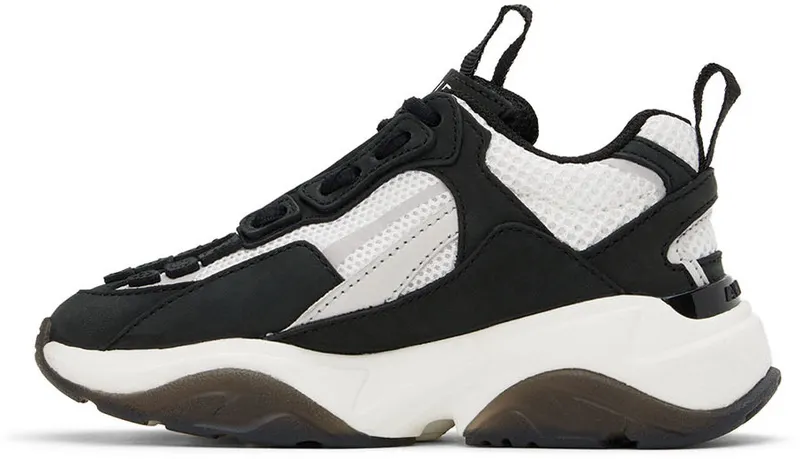 AMIRI Kids Black & Gray Bone Runner (PF22KFS001-016)