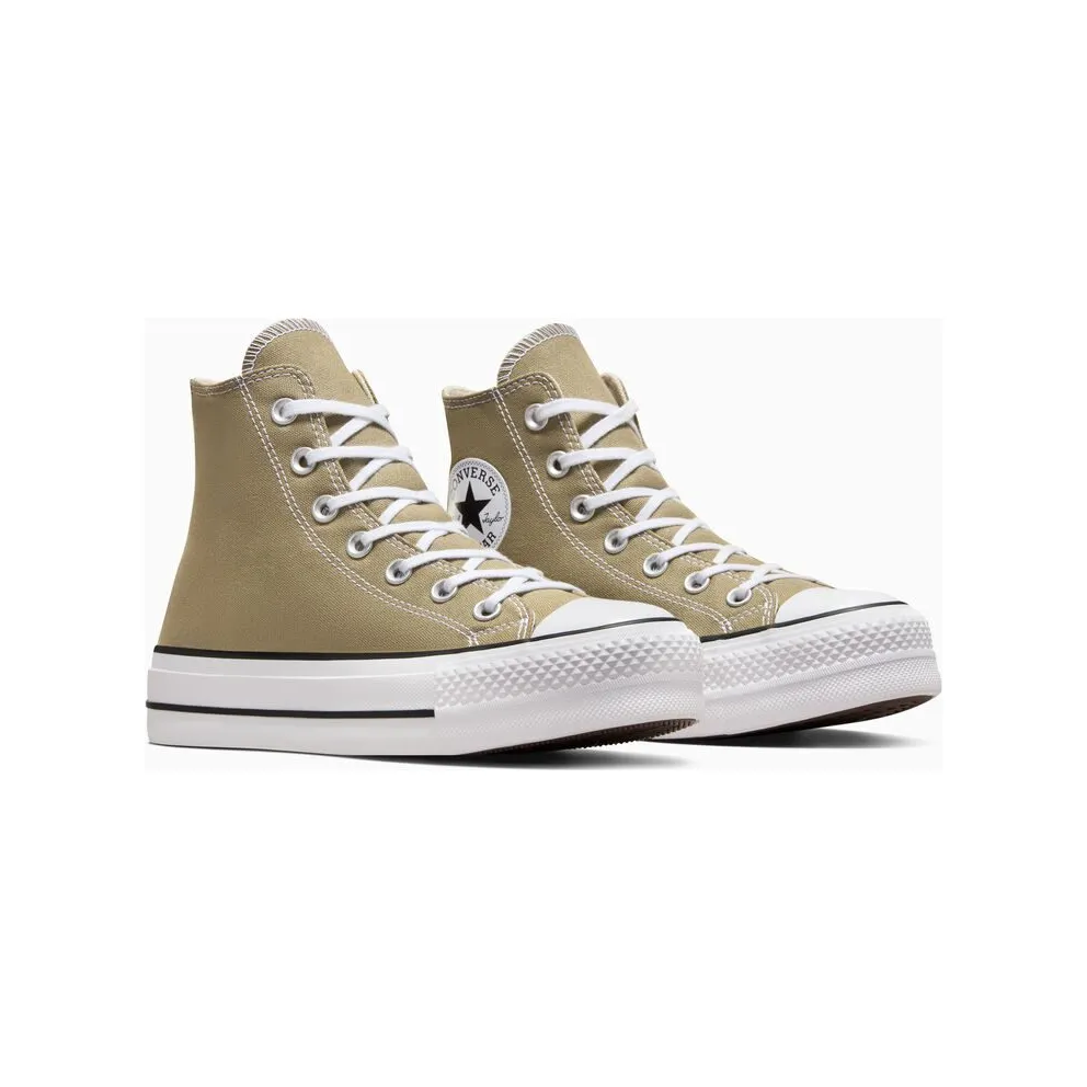 Converse Chuck Taylor All Star Platform Mossy Sloth/White/Black – “Brown” (A07571C)