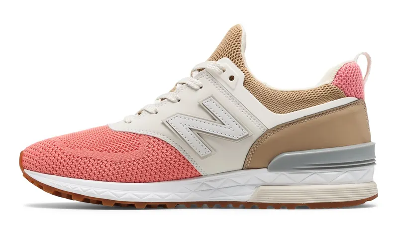 New Balance 574 “Peach/Tan/White” (MS574-EKF)