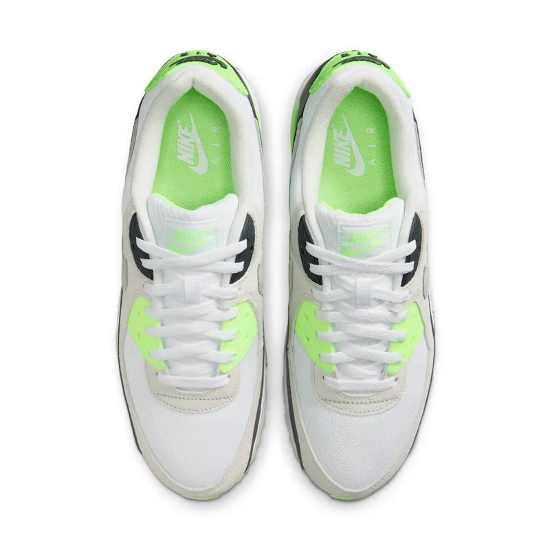 Nike Air Max 90 “White Light Bone Neutral Olive Cave Stone” (DM0029-115)