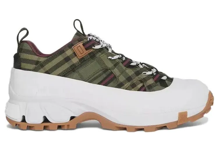 Burberry Arthur Check Cotton Military Green (8042218)