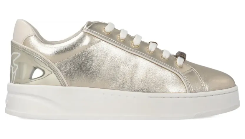 PINKO Sneakers met logo – Goud (SS0131P028)