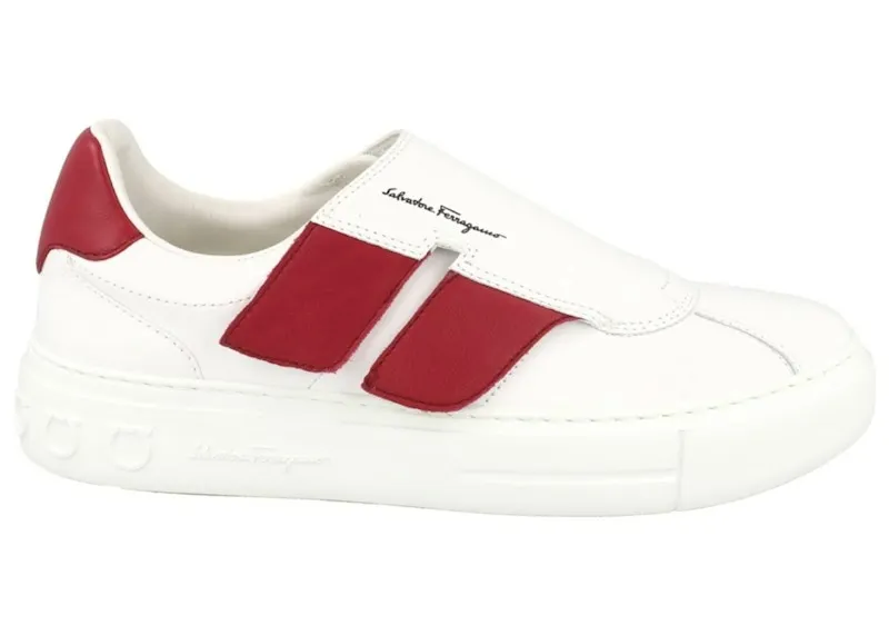 Ferragamo Lima Gancini Low-Top White (020779-753968-M)