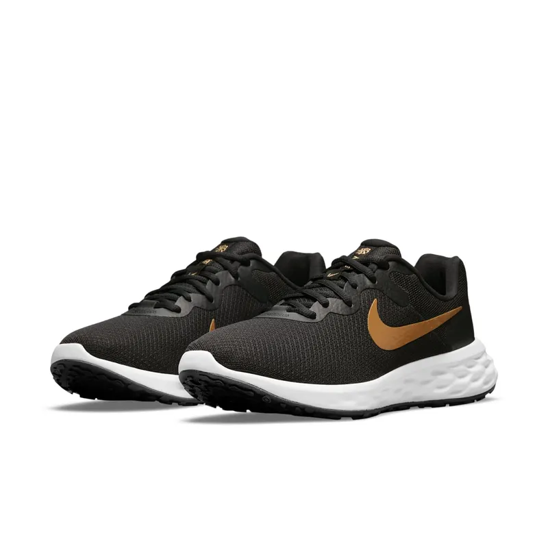 Nike Revolution 6 Next Nature Road Running Black 50% Sustainable Materials (DC3728-002)