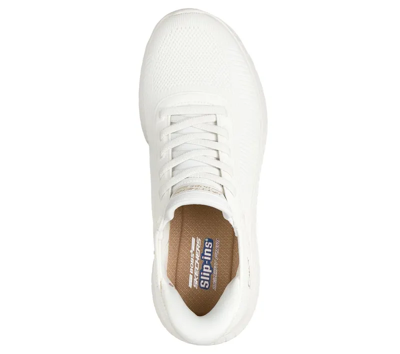 Skechers Slip-ins: BOBS Sport Squad Chaos Sneaker Off-White