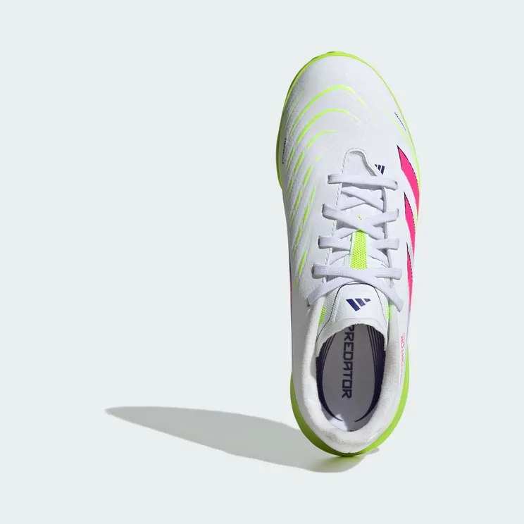 adidas Predator League Turf Cloud White Lucid Pink Lucid Lemon (ID3801)