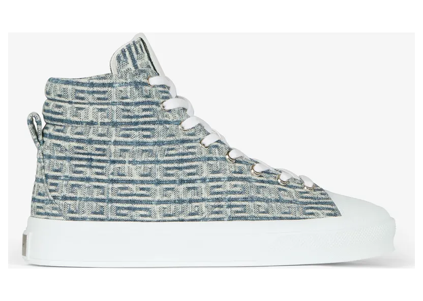 Givenchy City high-top sneakers in 4G jacquard (BH005LH18M-457)