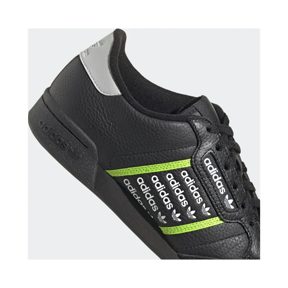 adidas Continental 80 Core Black / Team Solar Green / Cloud White (FX5108)