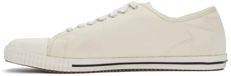 Palm Angels Off-White Vulcanized Low-Top Sneakers (PWIA045S22FAB0010110)