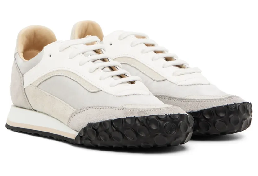 Spalwart Gray & White Track Trainer Sneakers (65039730030) (4)