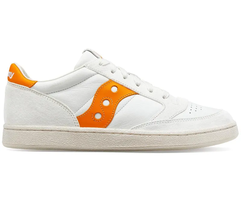Saucony Jazz Court Premium White Orange (S70671-5)