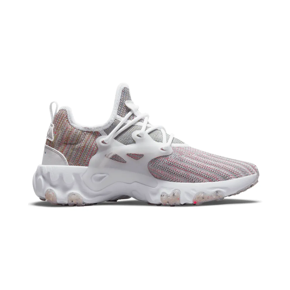 Nike React Presto Flyknit Multi White White/Gum Light Brown-White (CN1709-100)