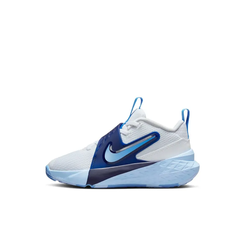 Nike Team Hustle D 12 White Psychic Blue Midnight Navy University Blue (HF6280-100)