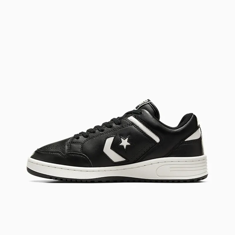 Converse Weapon Leather Black/Egret/Vintage White (A11572C)