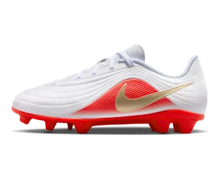 Nike Jr. Tiempo Maestro Club ‘ Multi-Ground Low-Top “White/Bright Crimson/Blur” (IB5025-100)