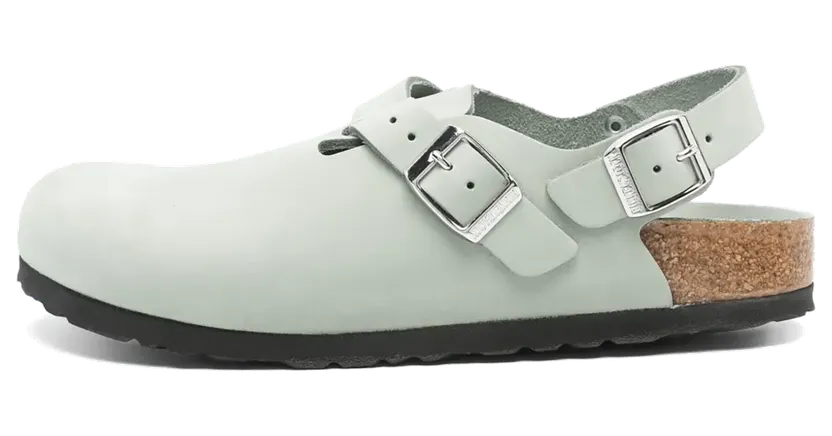 Birkenstock Tokio Nubuk Leather “Pure Sage” (1029429)