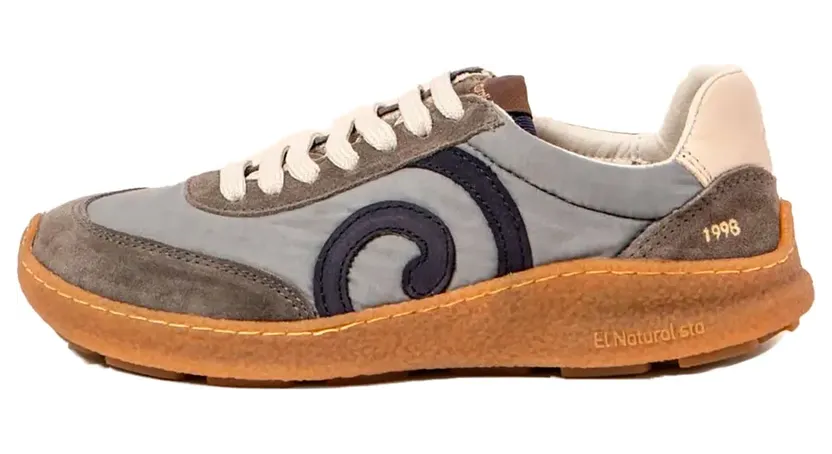 El Naturalista sneaker Lichtbeige / Marine / Aardetinten / Basaltgrijs (25435A1100)