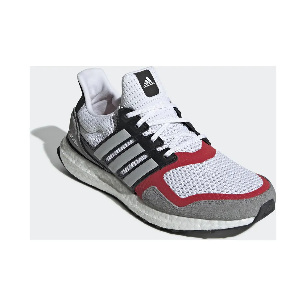 adidas Ultra Boost S&L White Grey Scarlet Cloud White/Grey Two/Scarlet (EF2027)
