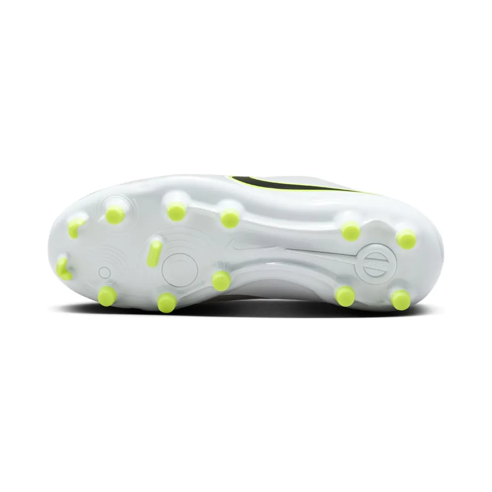 Nike Tiempo Legend 10 Academy FG/MG Metallic Silver Volt Black (DV4348-001)
