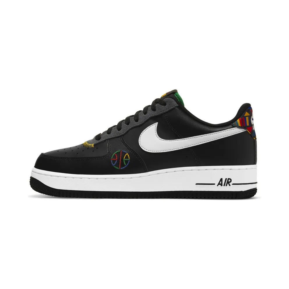 Nike Air Force 1 Low Live Together, Play Together (Peace) Black/White-Dark Grey-University Gold (DC1483-001)