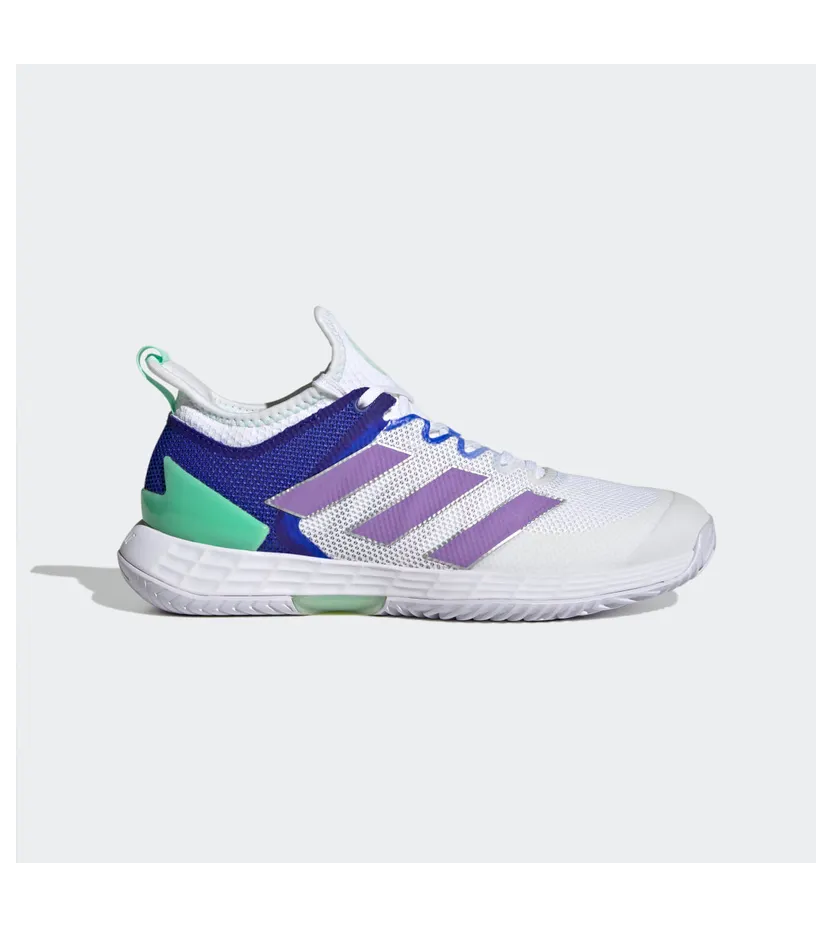adidas Adizero Ubersonic 4 Tennisschuh Cloud White / Violet Fusion / Silver Metallic (HQ8390)
