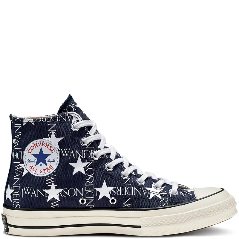 Converse Chuck Taylor All-Star 70s Hi JW Anderson Split Flag Mood Indigo/Garnet (164841C)