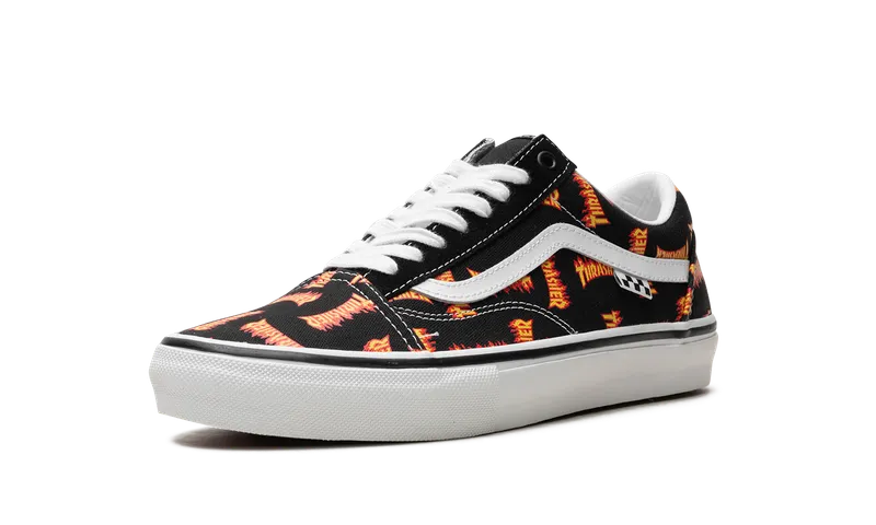 Vans Old Skool “Thrasher All Over Flame Logo” (VN0005W0BML)