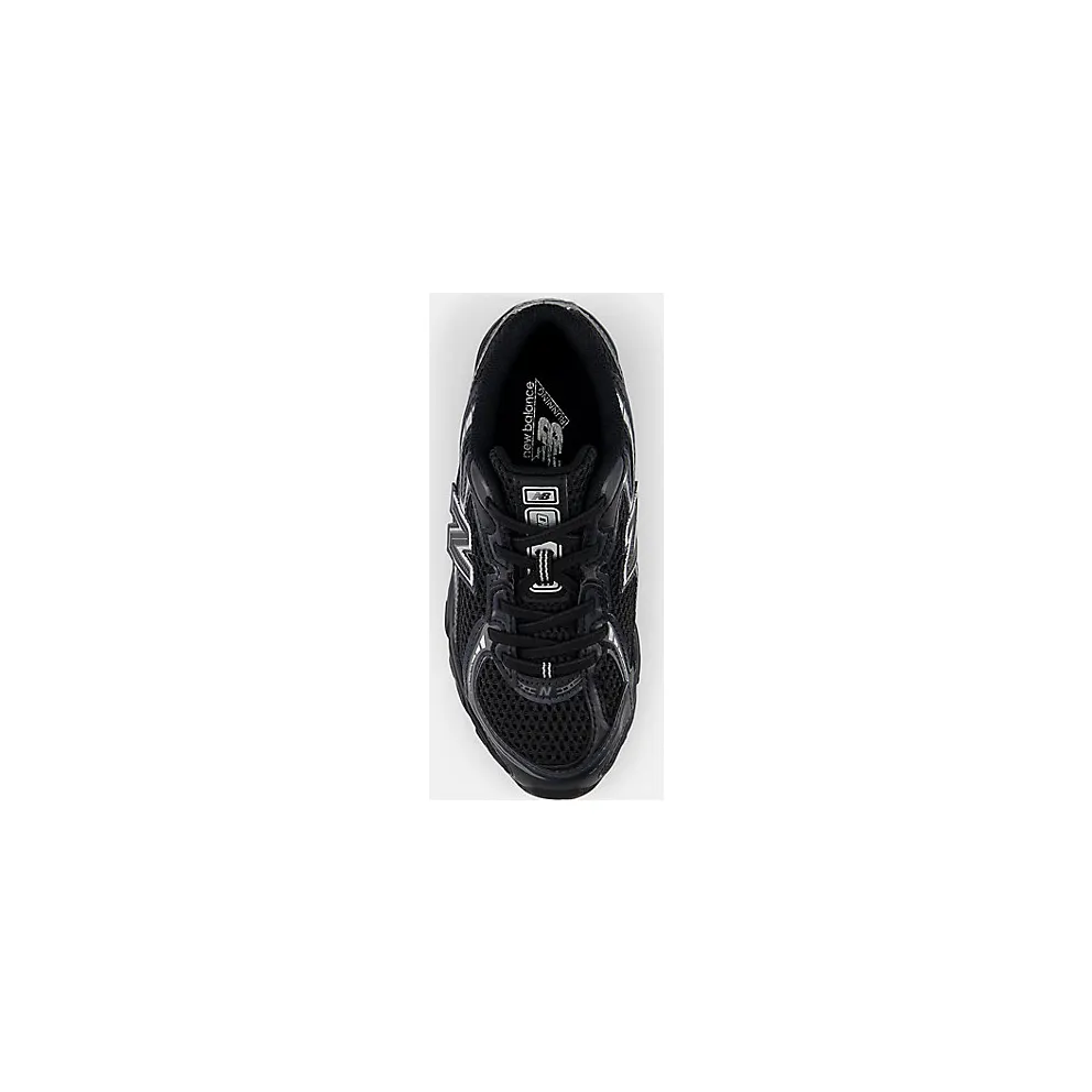 New Balance 740 Bungee Lace Black Grey Silver (PZ740BM)