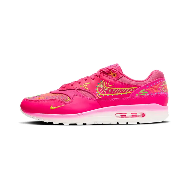 Nike Air Max 1 Premium Hyper Pink/Opti Yellow/Green Strike/Sail (FQ8172-645)