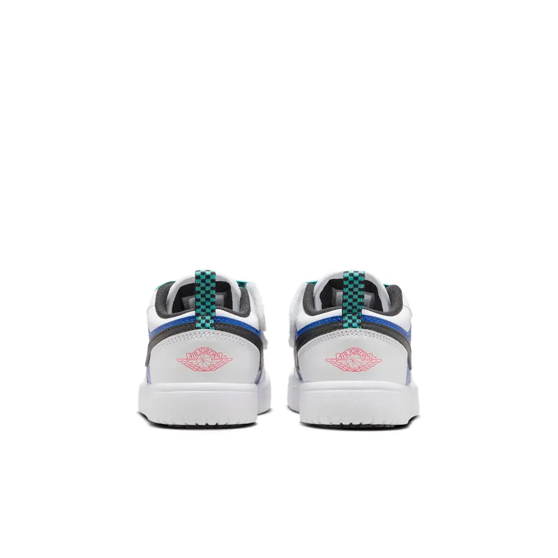 Jordan 1 Low ALT SE PS “White Hyper Royal Hyper Jade Black” (FQ8708-100)