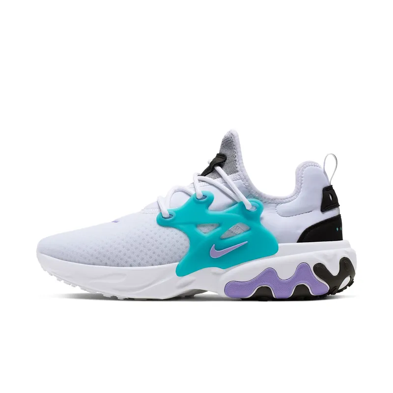 Nike React Presto Cassette White/Night Maroon-Black-Atomic Violet-Teal Nebula (AV2605-101)