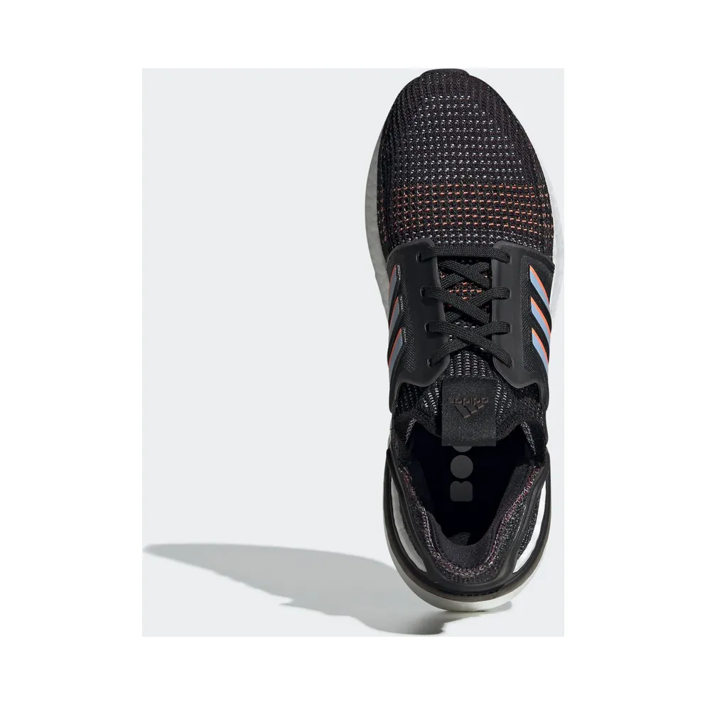 adidas Ultra Boost 19 Black Glow CORE BLACK/GLOW BLUE/CORE BLACK (G54011)