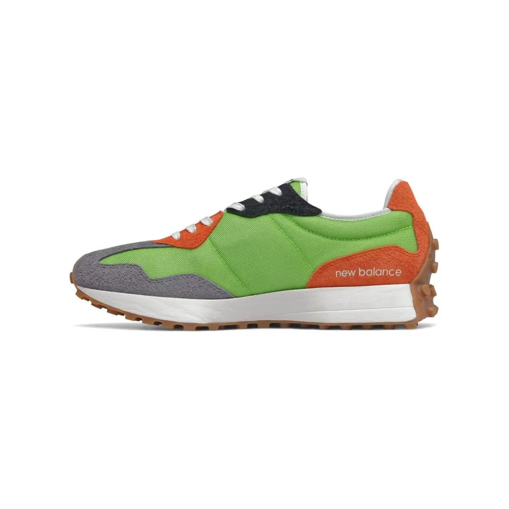 New Balance 327 Lime Green Red Grey (2020) (MS327SFA)